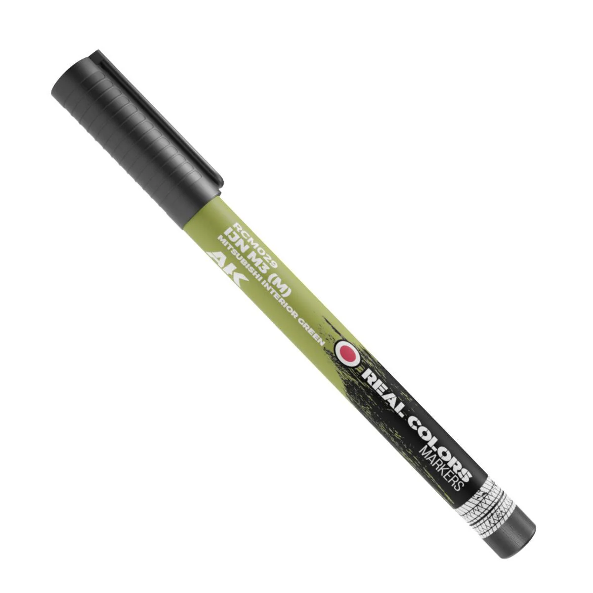 AK Interactive Real Colors Markers: IJN M3 (M) Mitsubishi Interior Green - Acrylic Paint Marker - Image 2