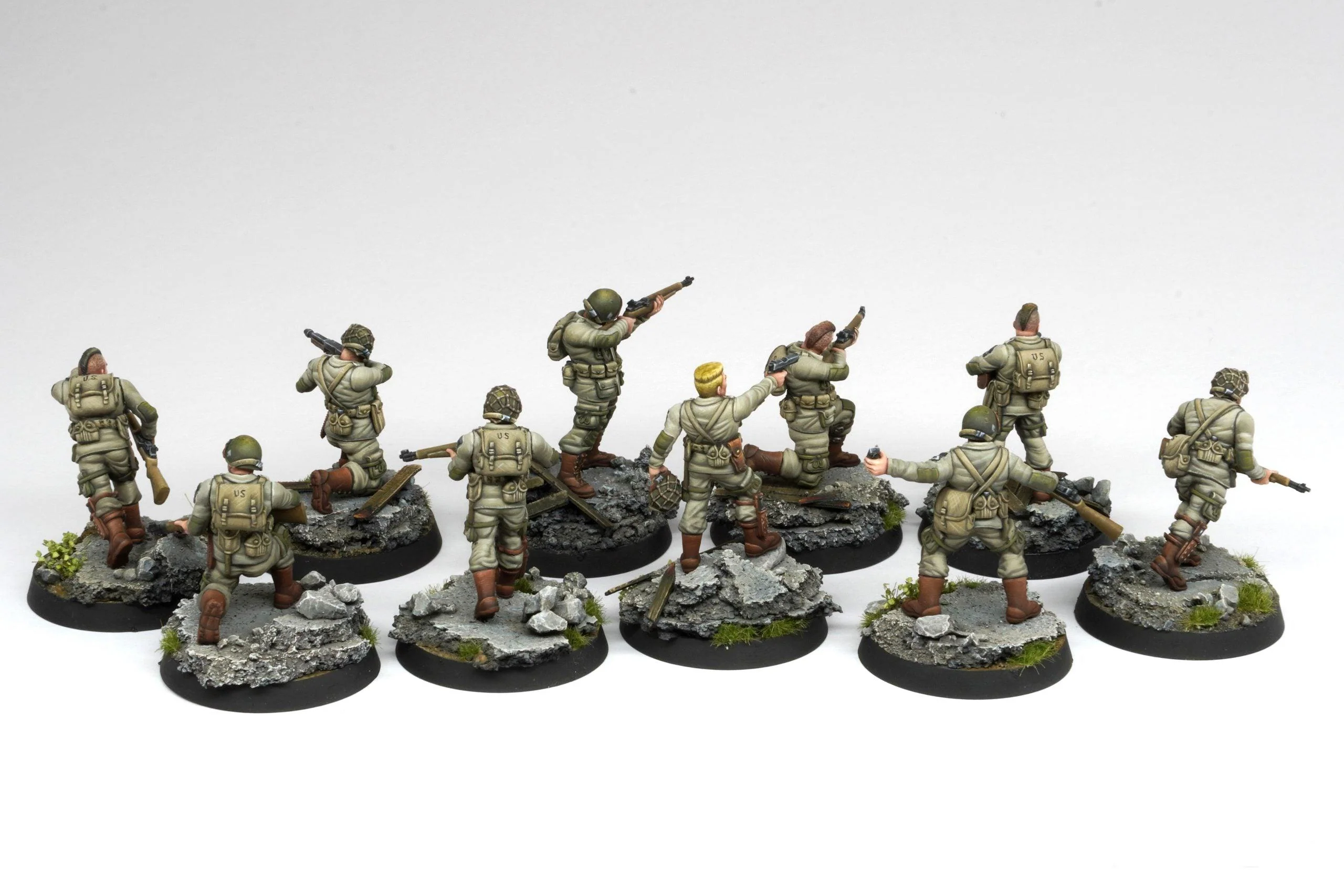 AK Interactive - Scale Models - Fortunate Sons 101St Airborne Division (10 Miniatures) - Image 4