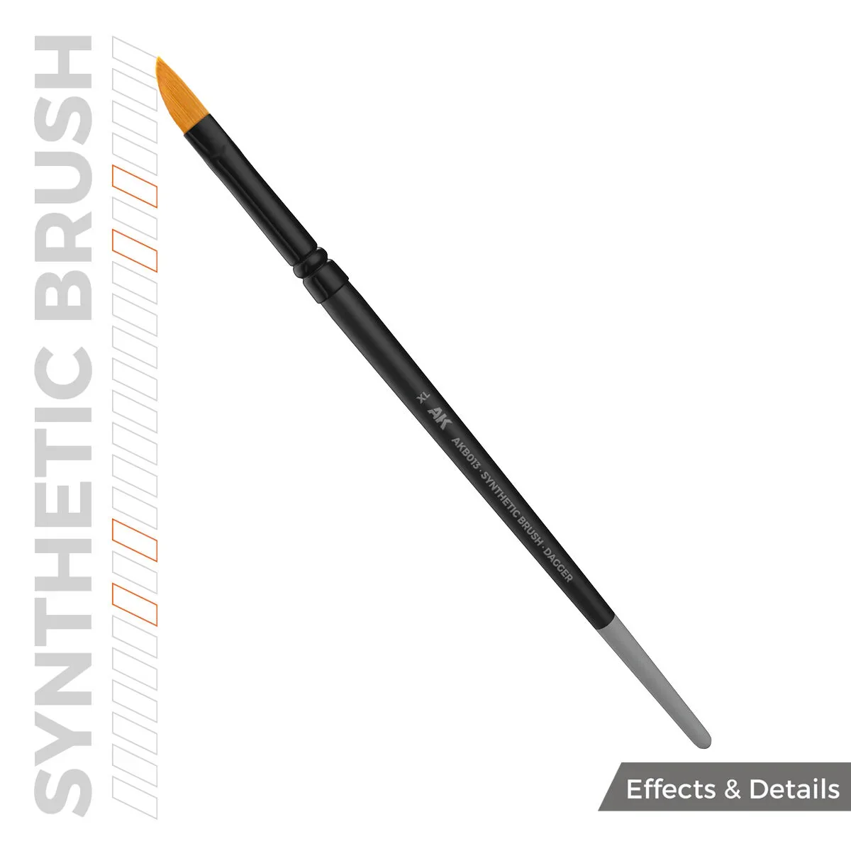 AK Interactive Synthetic Brush - Dagger XL - Image 3