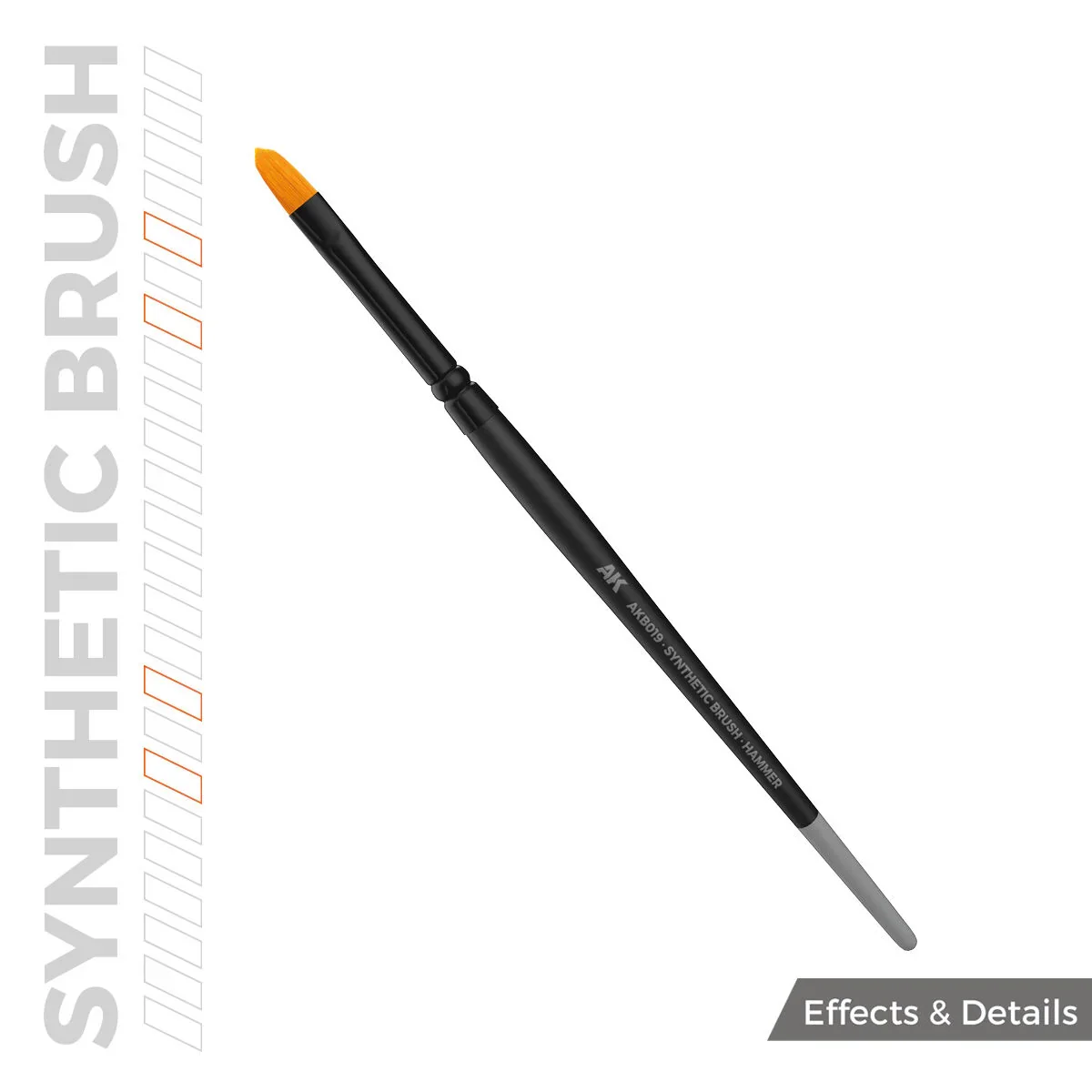 AK Interactive Synthetic Brush - Hammer - Image 3