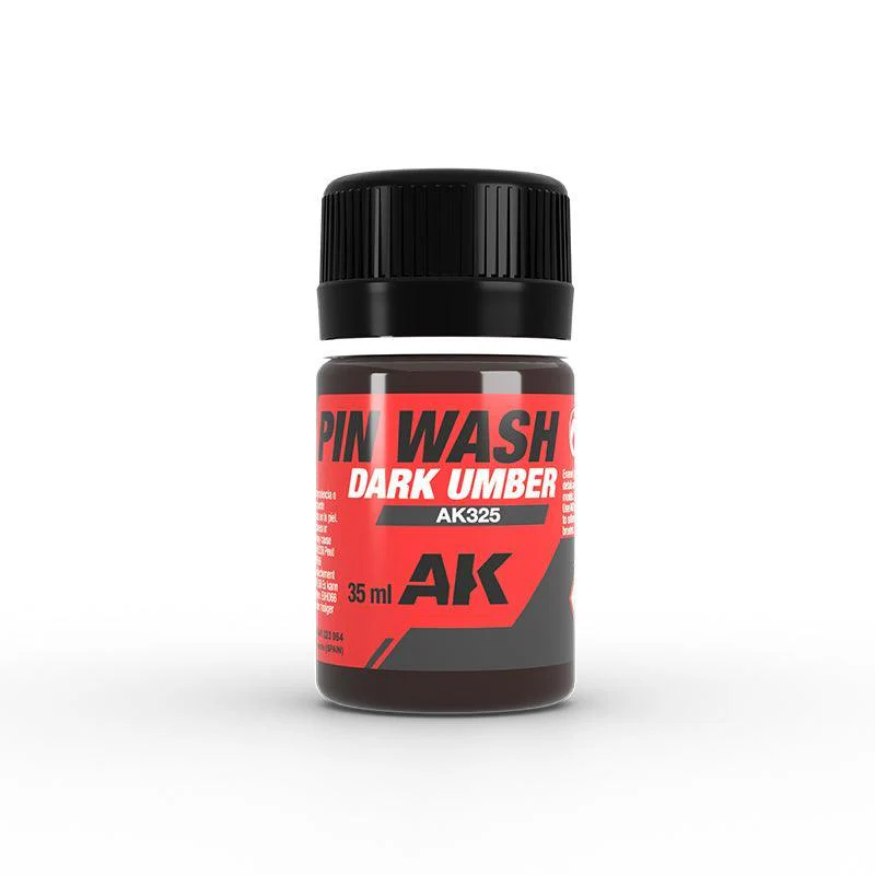 AK Interactive - Weathering - Dark Umber Pin Wash 35ml