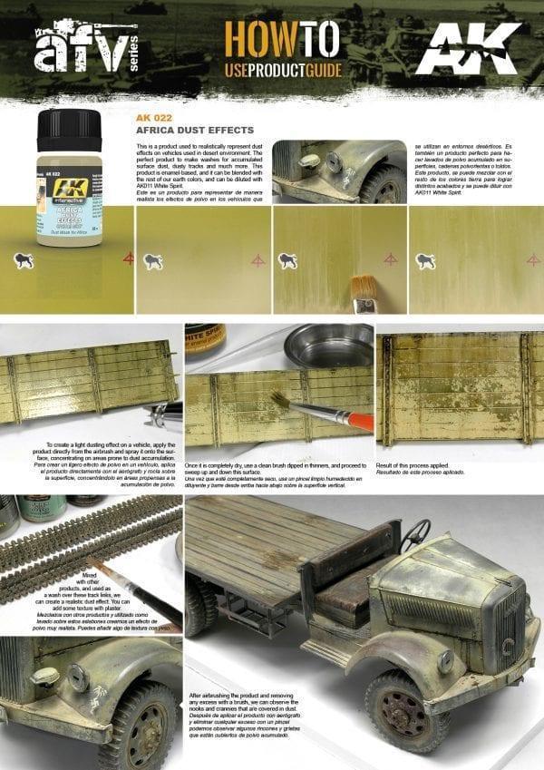 AK Interactive Weathering Products - Africa Dust Effects - Image 2
