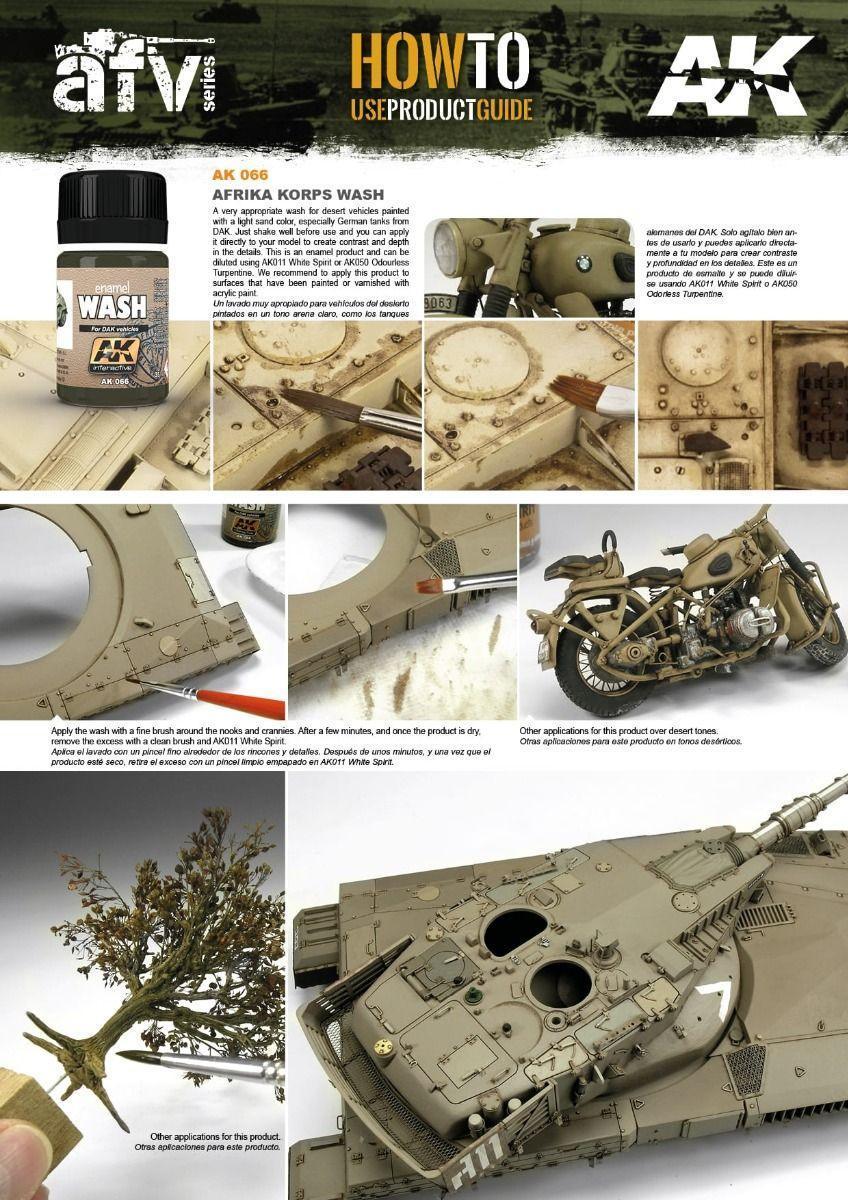 AK Interactive Weathering Products - Africa Korps Wash - Image 2