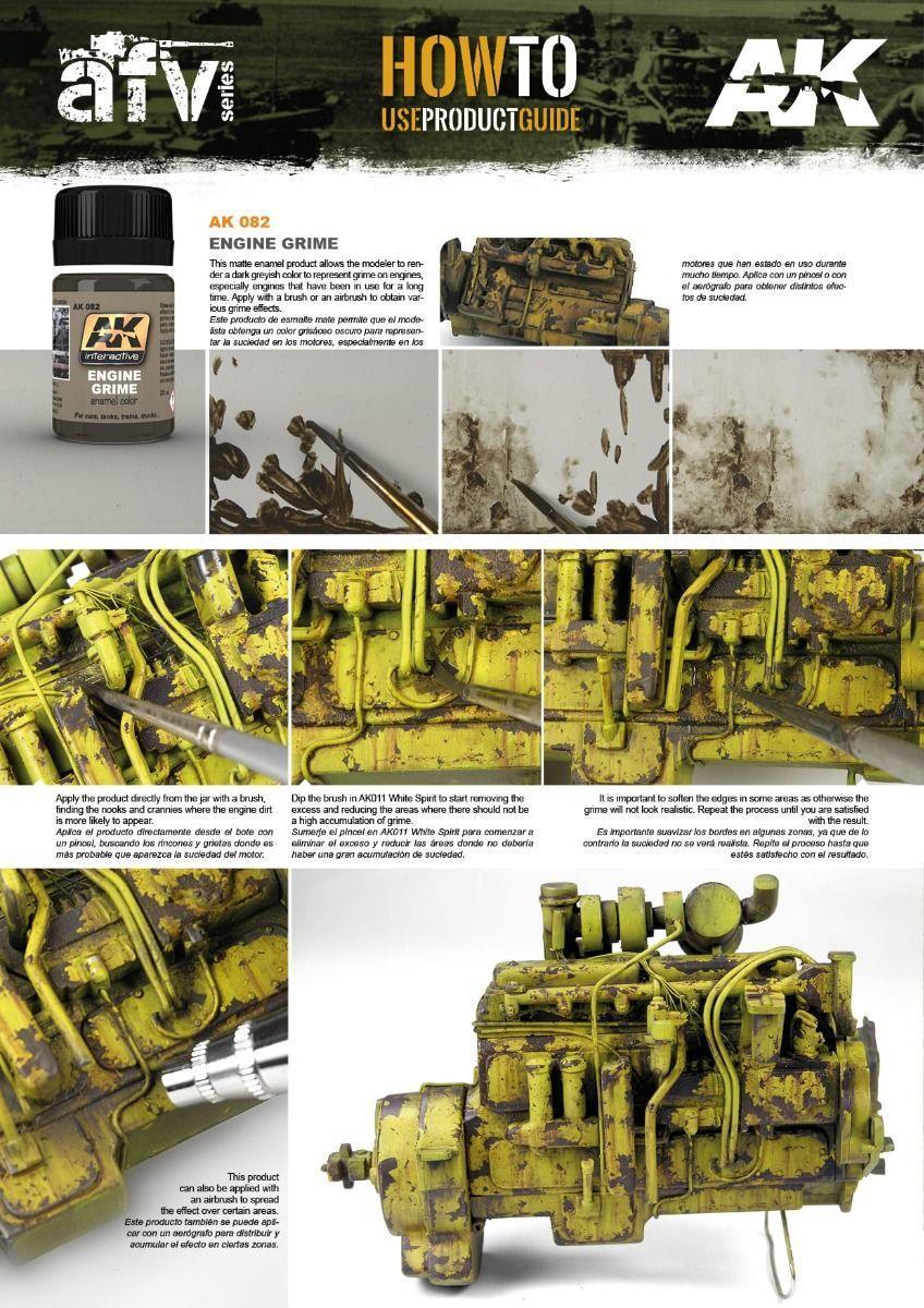 AK Interactive Weathering Products - Engine Grime - Image 2