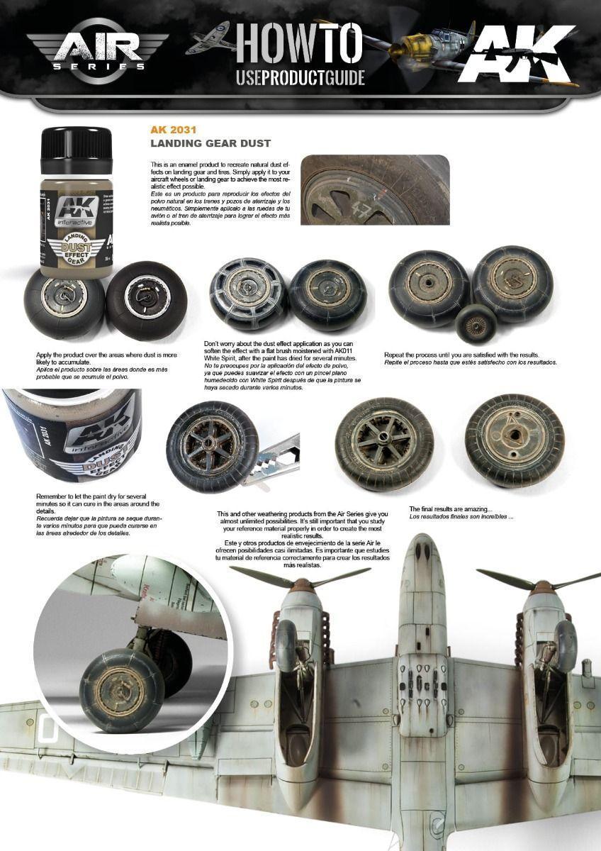AK Interactive Weathering Products - Landing Gear Dust - Image 2