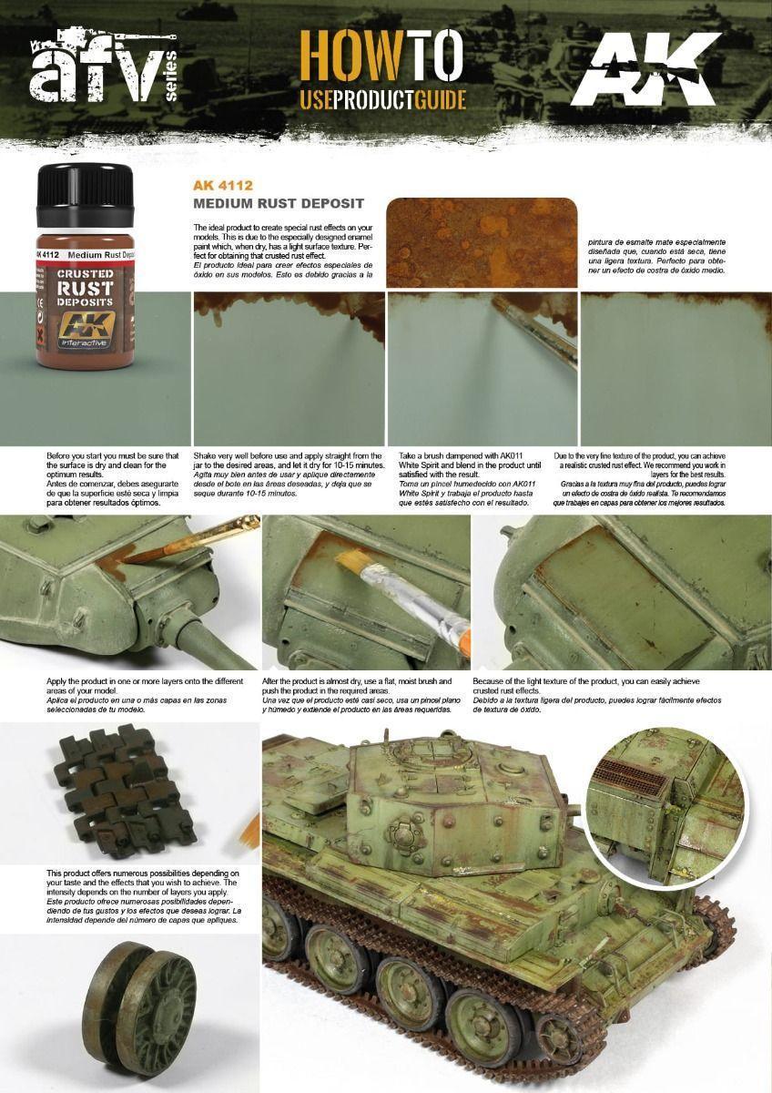 AK Interactive Weathering Products - Medium Rust Deposit - Image 2