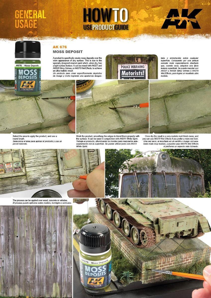AK Interactive Weathering Products - Moss Deposit - Image 2