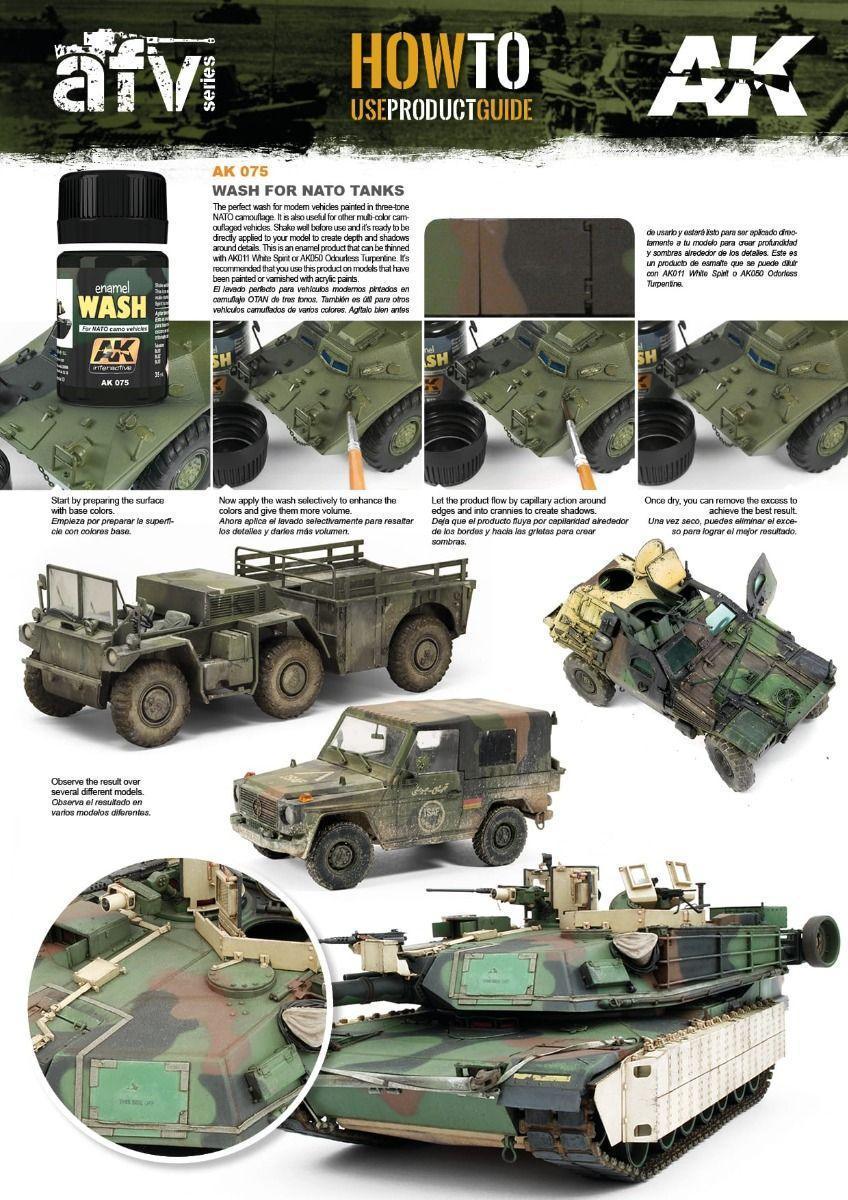 AK Interactive Weathering Products - Wash for Nato Tanks - Image 2