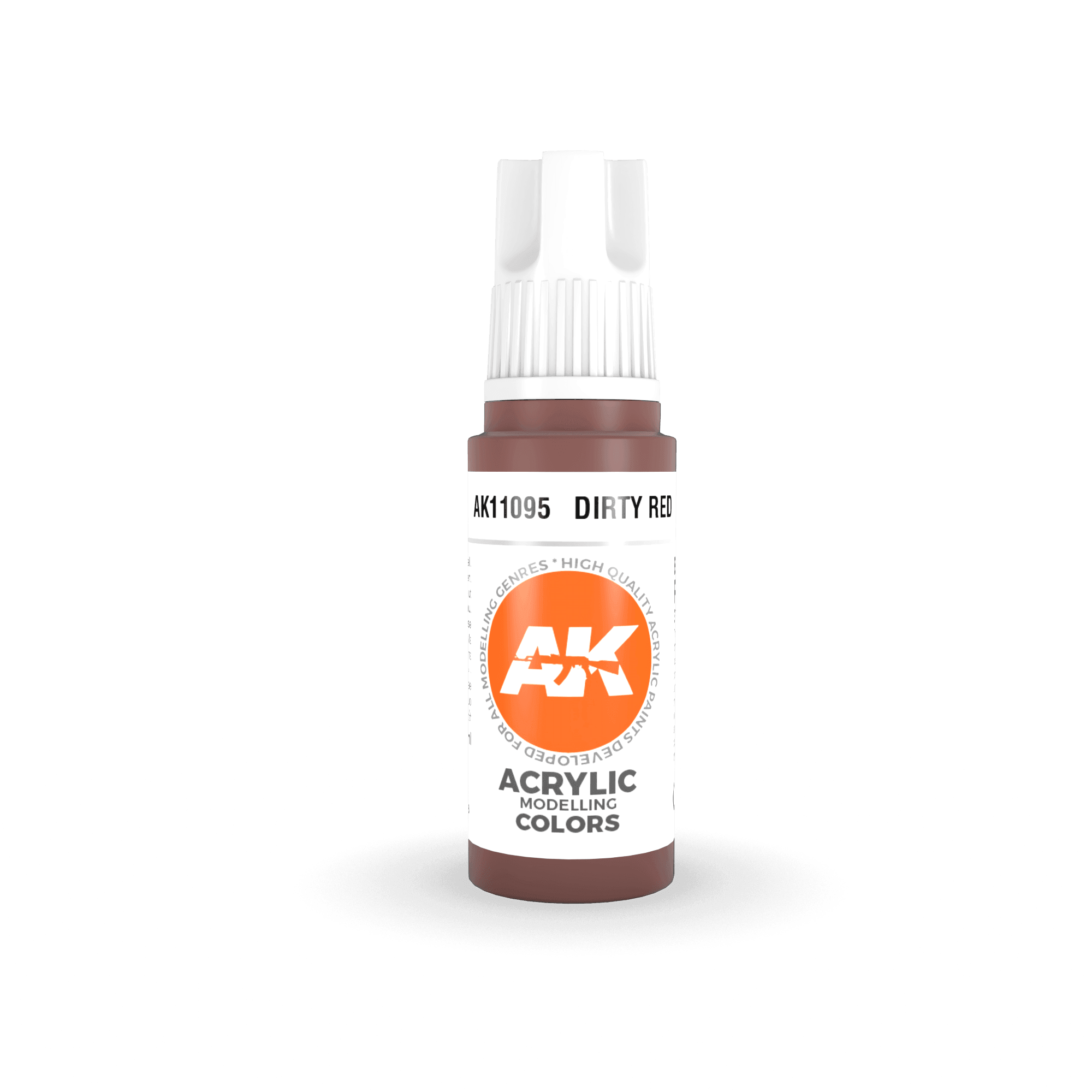 AK Interactive 3Gen Acrylics - Dirty Red 17ml