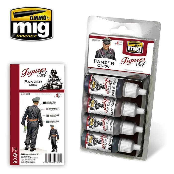 Ammo by MIG Ammo Paint, Panzer Crew Set