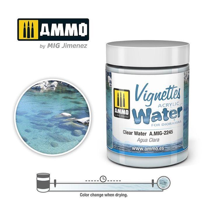Ammo by MIG Dioramas Clear Water 100ml