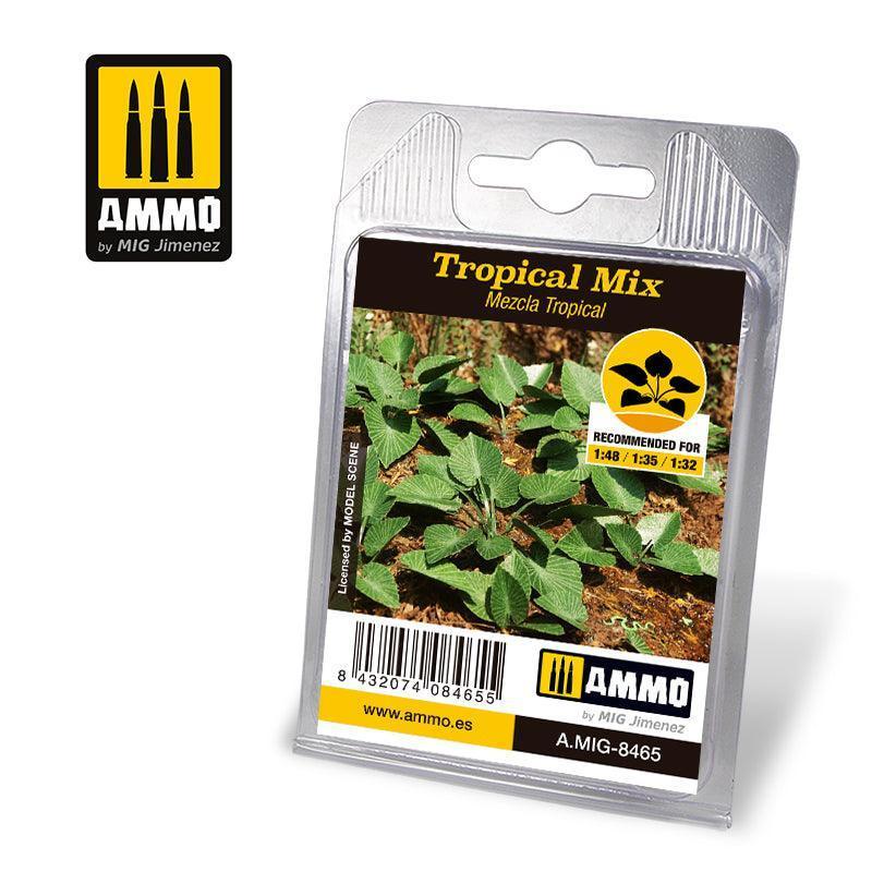 Ammo by MIG Dioramas - Laser Cut Plants - Tropical Mix