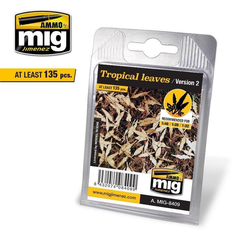 Ammo by MIG Dioramas - Leaves - Tropical Leaves (Version 2)