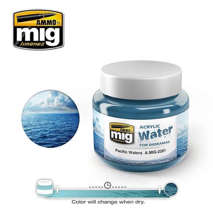 Ammo by MIG Dioramas Pacific Waters 250ml