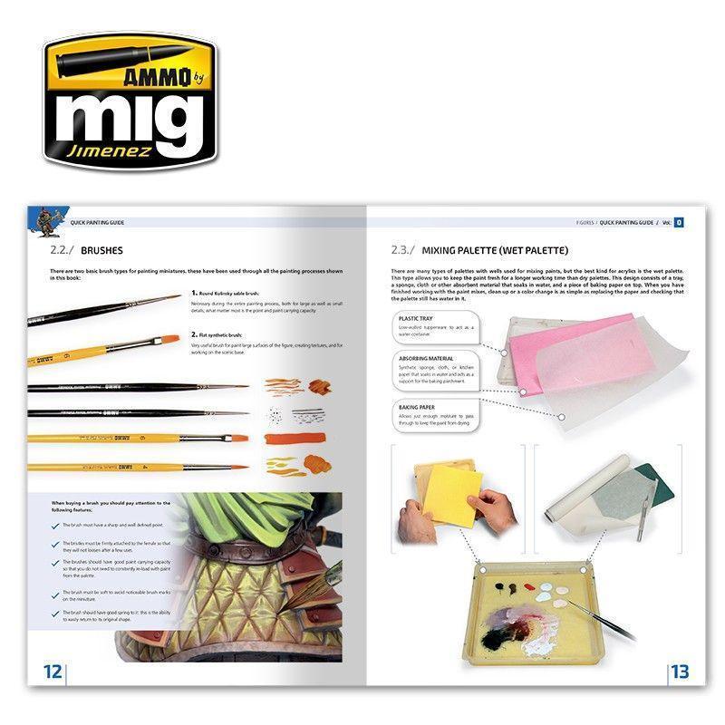 Ammo by MIG Encyclopedia of Figures Modelling Techniques - Vol. 0 Quick Guide for Painting - Image 6