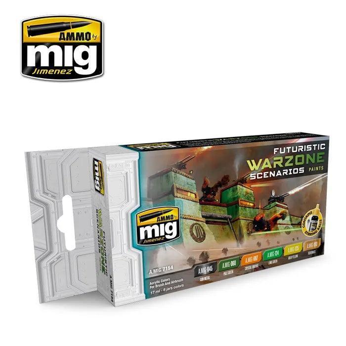 Ammo by MIG Futuristic Warzone ScenariosColour Set