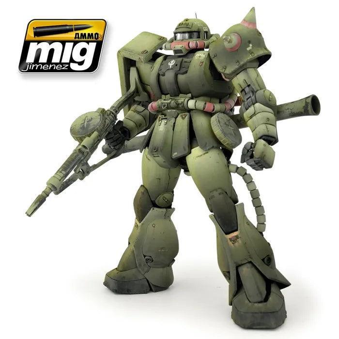 Ammo by MIG Green Mechas Colours Set - Image 3