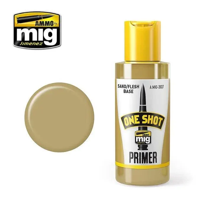 Ammo by MIG One Shot Primer - Sand Flesh 60ml