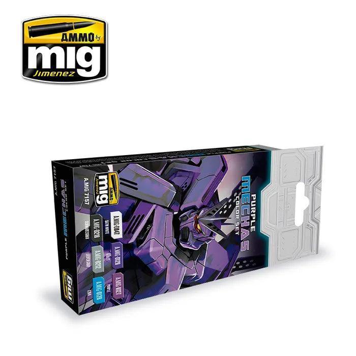 Ammo by MIG Purple Mechas Colour Set - Image 2