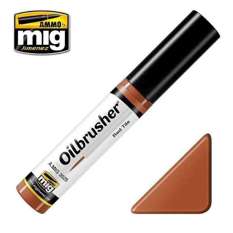 Ammo By MIG Red tile Oilbrusher