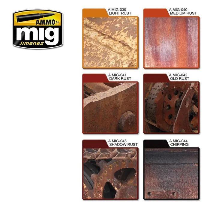 Ammo by MIG Rust Effects Colours Set - Image 2