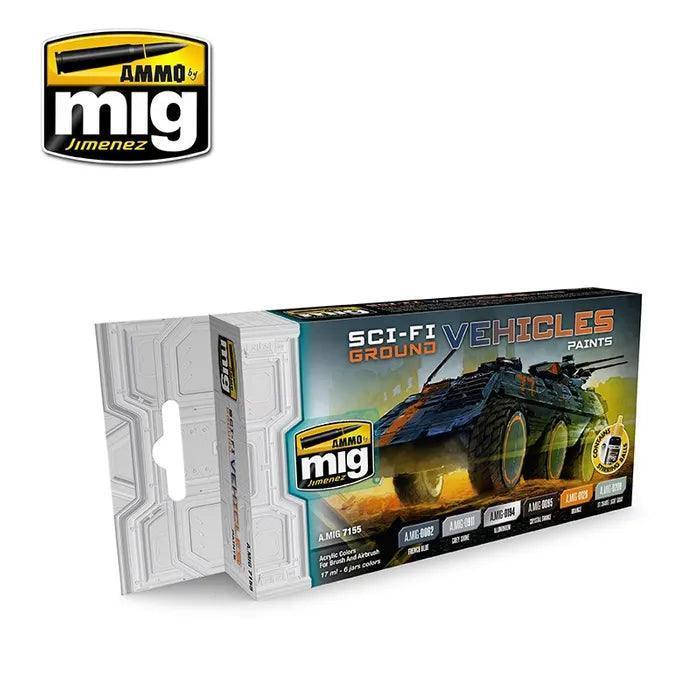 Ammo by MIG Sci-Fi Ground Vehicles Colour Set