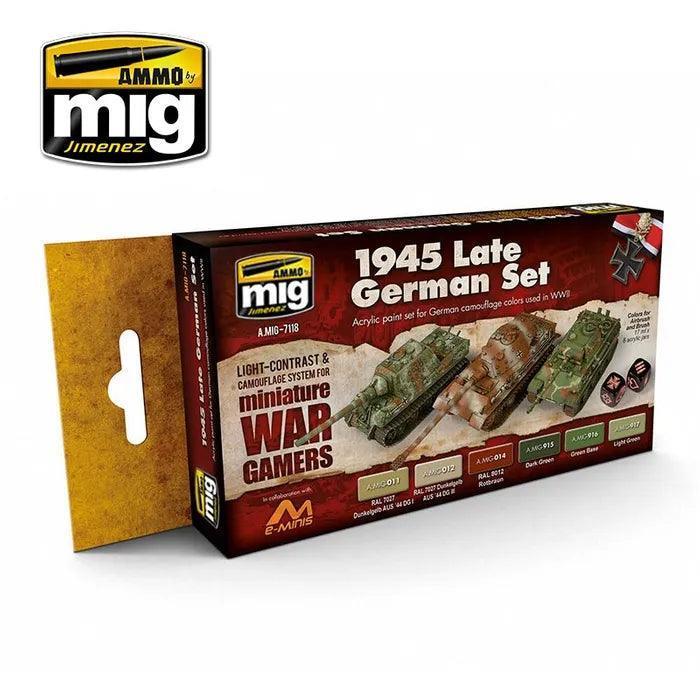 Ammo by MIG Wargame 1945 Late German Set