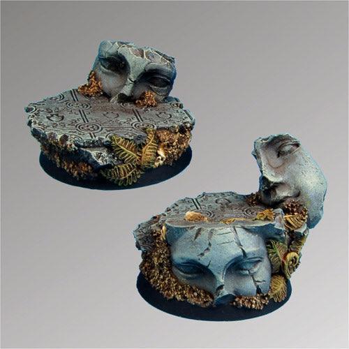 Ancient Ruins 40 mm round bases set 2 (2)