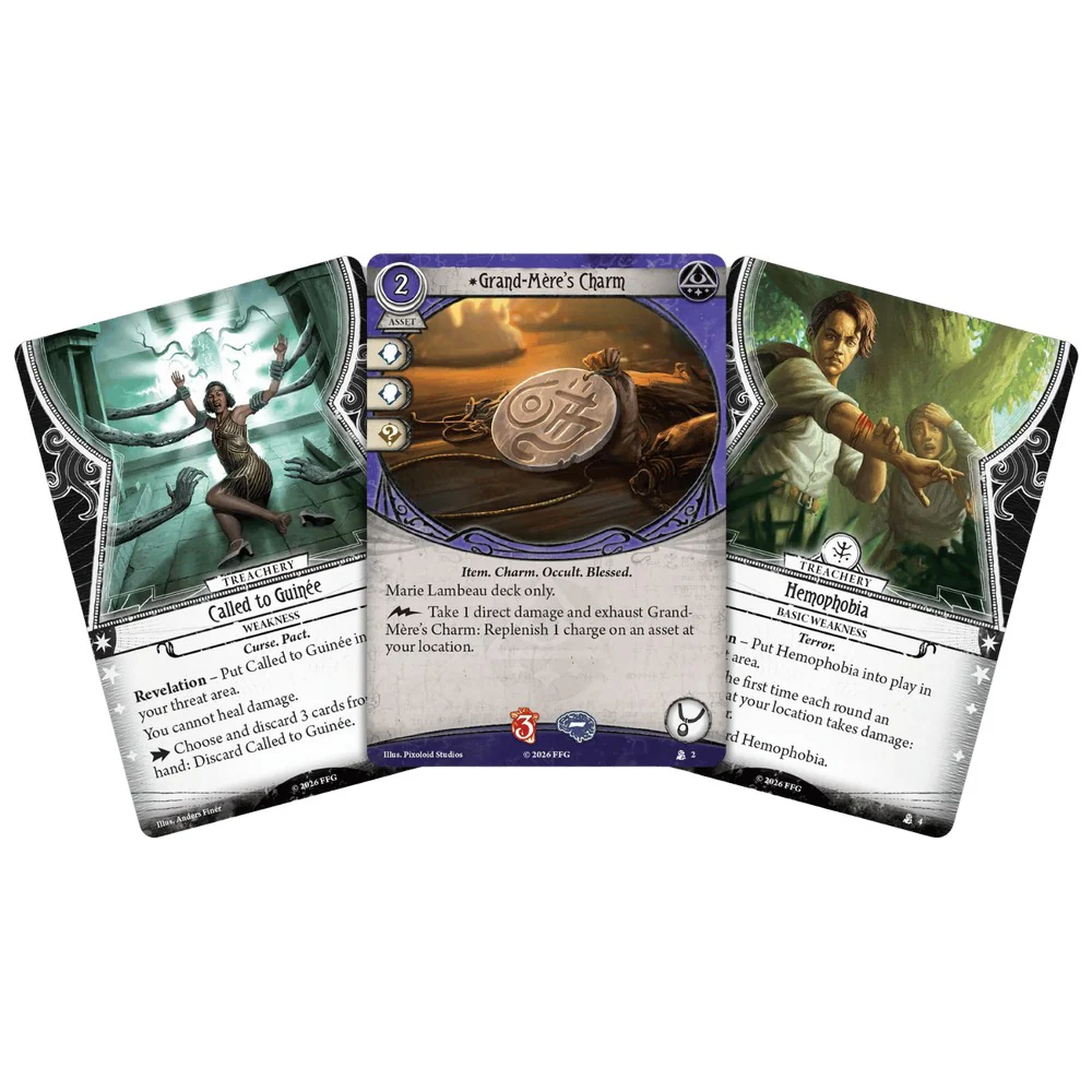 Arkham Horror: The Card Game – Investigator Deck: Marie Lambeau - Image 4