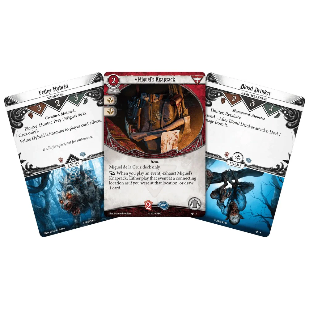 Arkham Horror: The Card Game – Investigator Deck: Miguel de la Cruz - Image 4