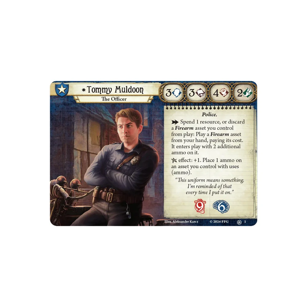 Arkham Horror: The Card Game – Investigator Deck: Tommy Muldoon - Image 3