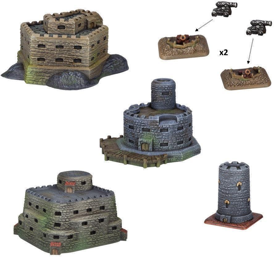 Armada Scenery Pack - Fortifications
