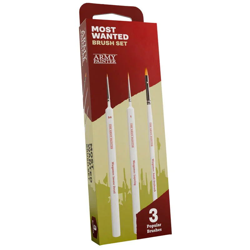 Army Painter - Most Wanted Brush Set