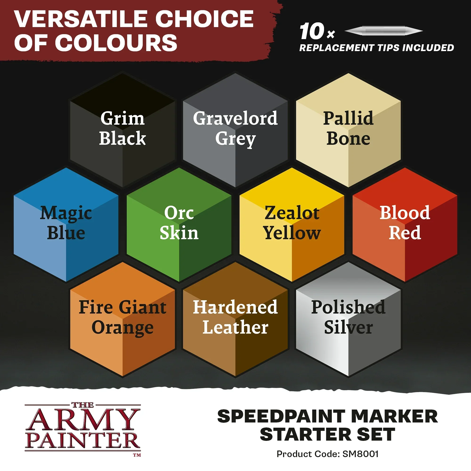 Army Painter Warpaints - Speedpaint Marker Starter Set - Image 3