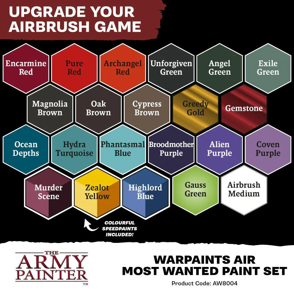 Army Painter - Warpaints Air - Most Wanted Paint Set - Image 2