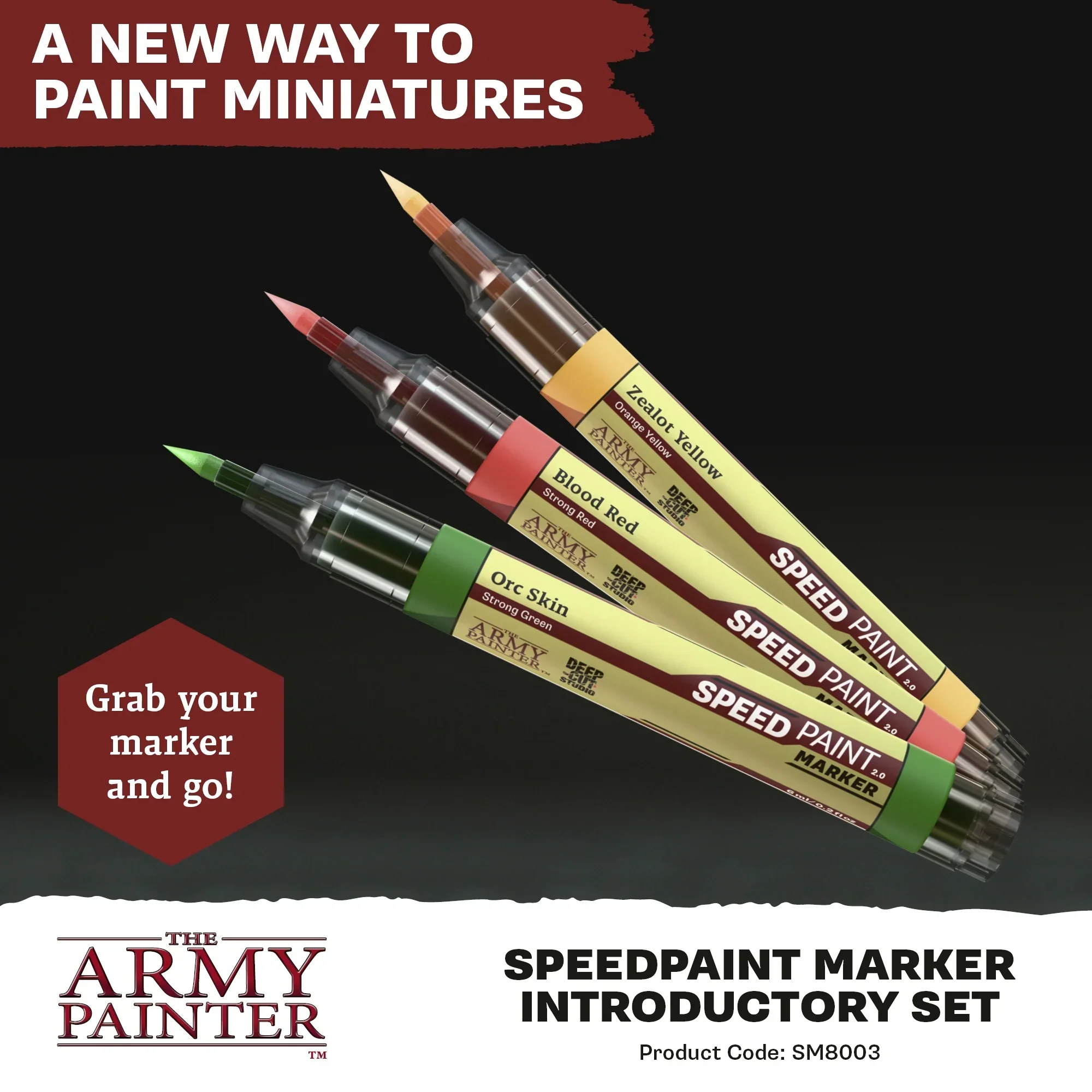 Army Painter Warpaints - Speedpaint Marker Introductory Set - Image 2
