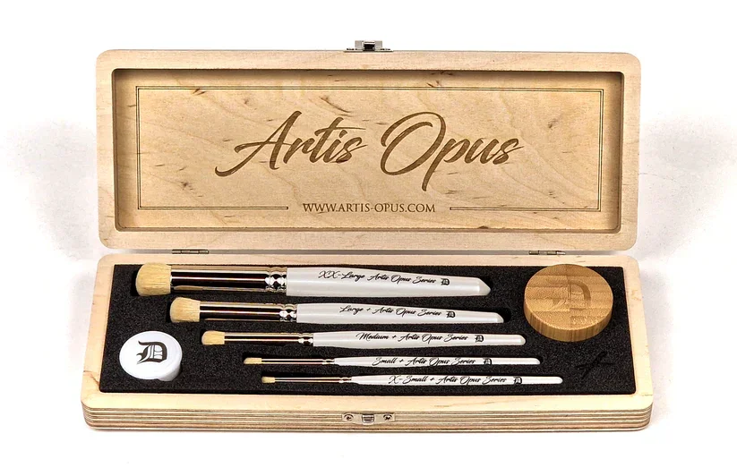 Artis Opus - Series D PLUS - DryBrush Expansion Set (5 Brushes)