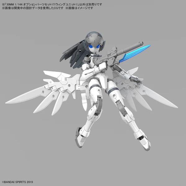Bandai 30MM 1/144 Option Parts Set 17 (Wing Unit 1) - Image 2