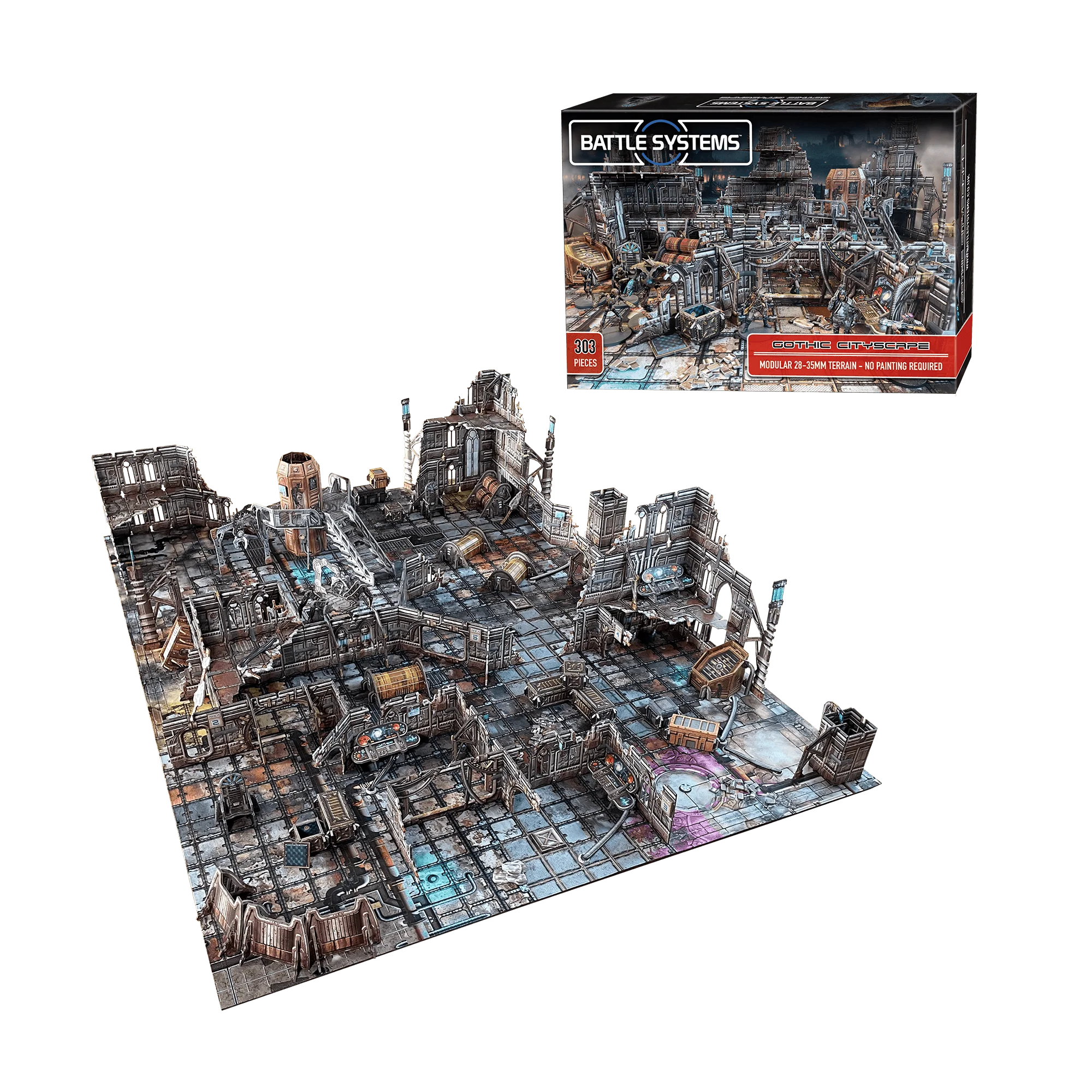 Battle Systems - Sci-Fi - Core Sets - Gothic Cityscape
