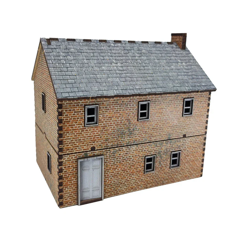 Battlefield Accessories: Double Story House 1 - 28mm (TTR)