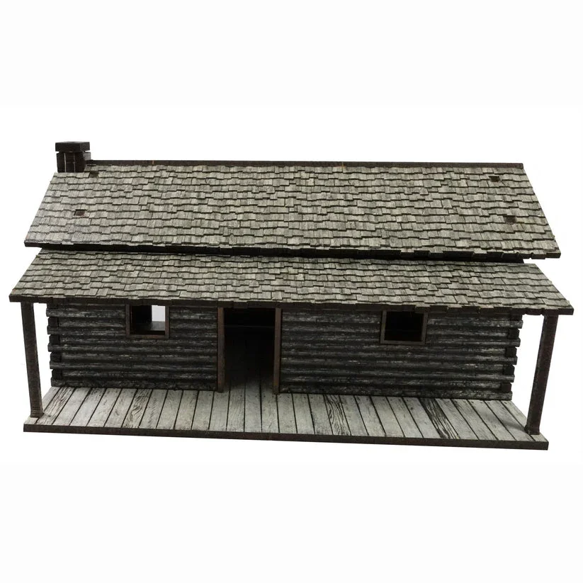 Battlefield Accessories: Log Cabin 1 - 28mm (TTR)