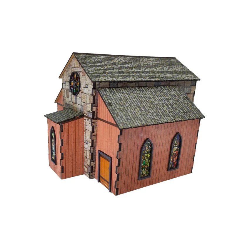 Battlefield Accessories: Pilgrims End Chapel - 28mm (TTR) - Image 2