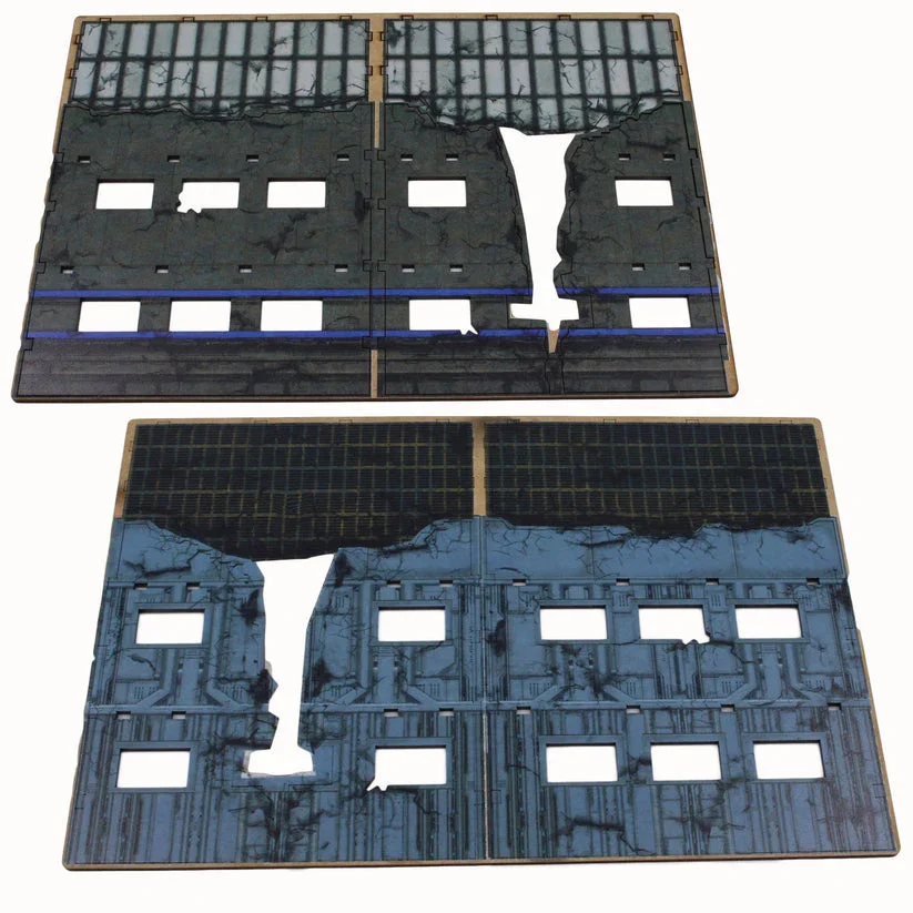 Battlefield Accessories: Scifi City Ruin 2 - 28mm (TTR) - Image 3