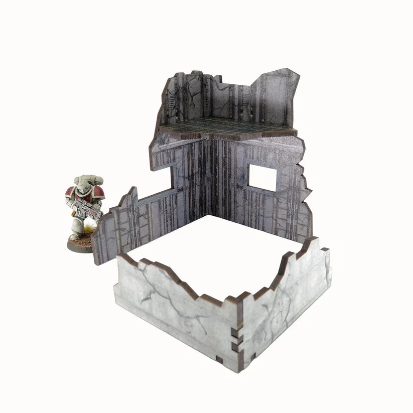Battlefield Accessories: Scifi City Ruin 3 - 28mm (TTR) - Image 4