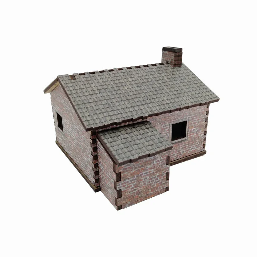 Battlefield Accessories: Village House 5 Brick - 28mm (TTR) - Image 2