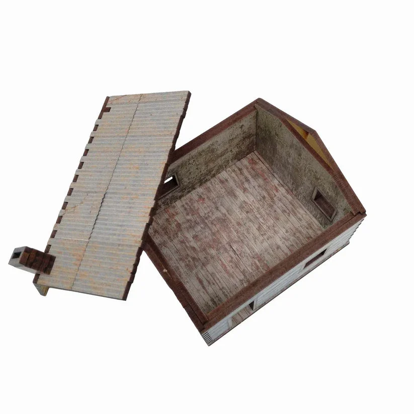 Battlefield Accessories: Village House 5 Wood - 28mm (TTR) - Image 3