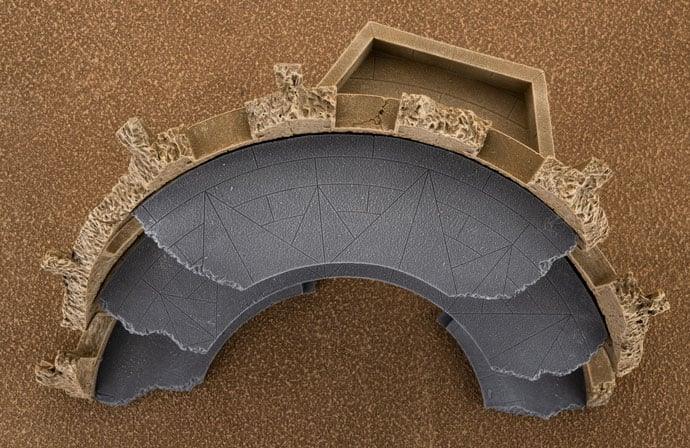 Battlefield in a Box: Gothic Battlefields: The Grand Vestibule - Sandstone - Image 3