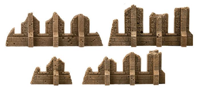 Battlefield in a Box: Gothic Battlefields: Walls - Sandstone - Image 2