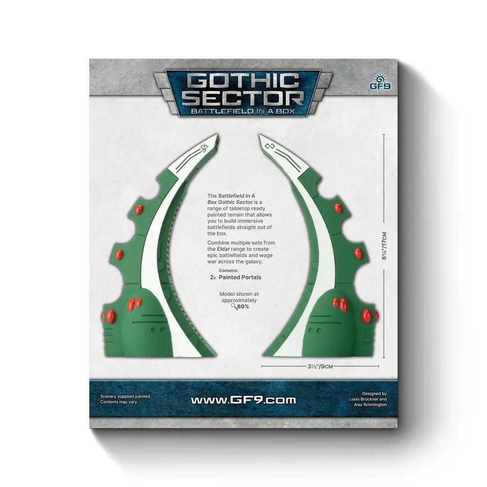 Battlefield in a Box: Gothic Sector – Eldar Portals (x2) - Image 2