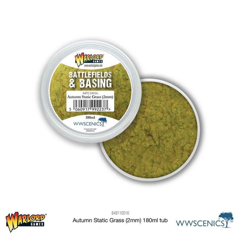 Battlefields & Basing - Autumn 2mm Static Grass (180ml)